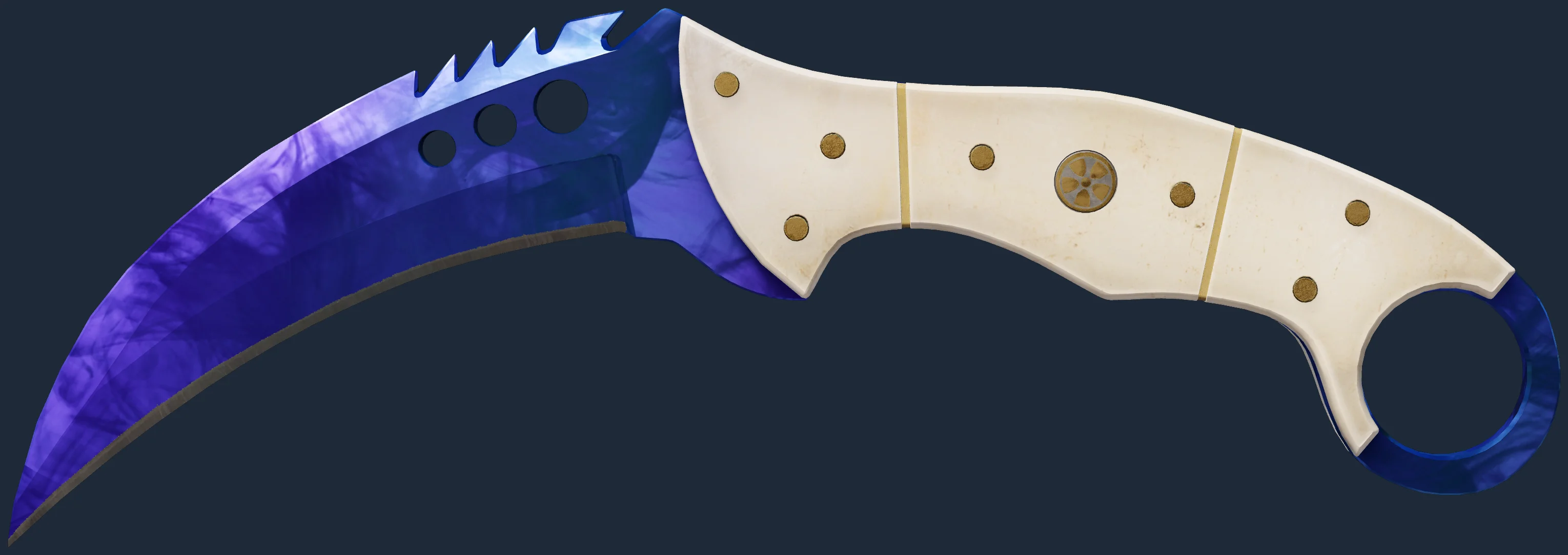 Talon Knife Doppler Sapphire